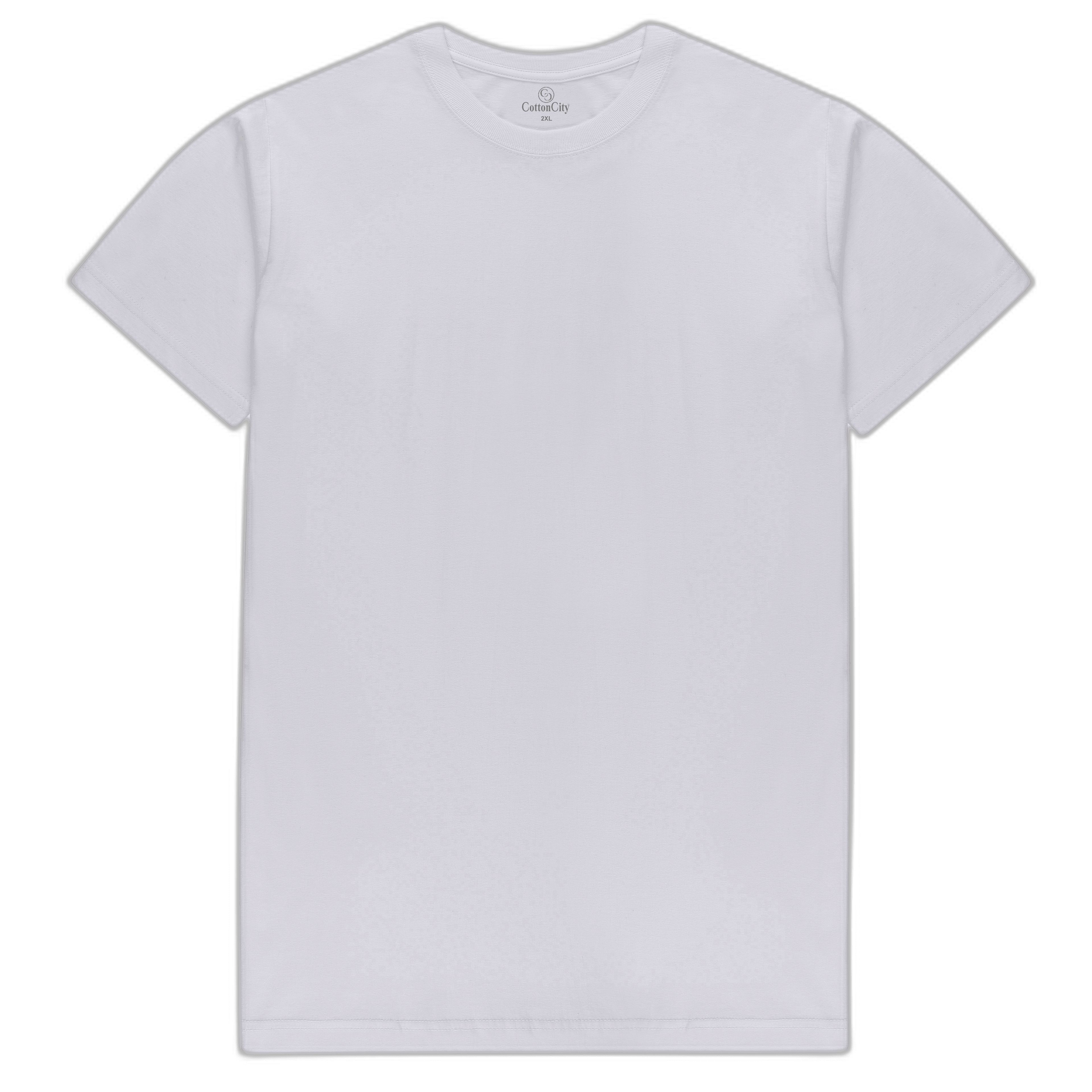 Cotton City Essential Crew - White - View 1