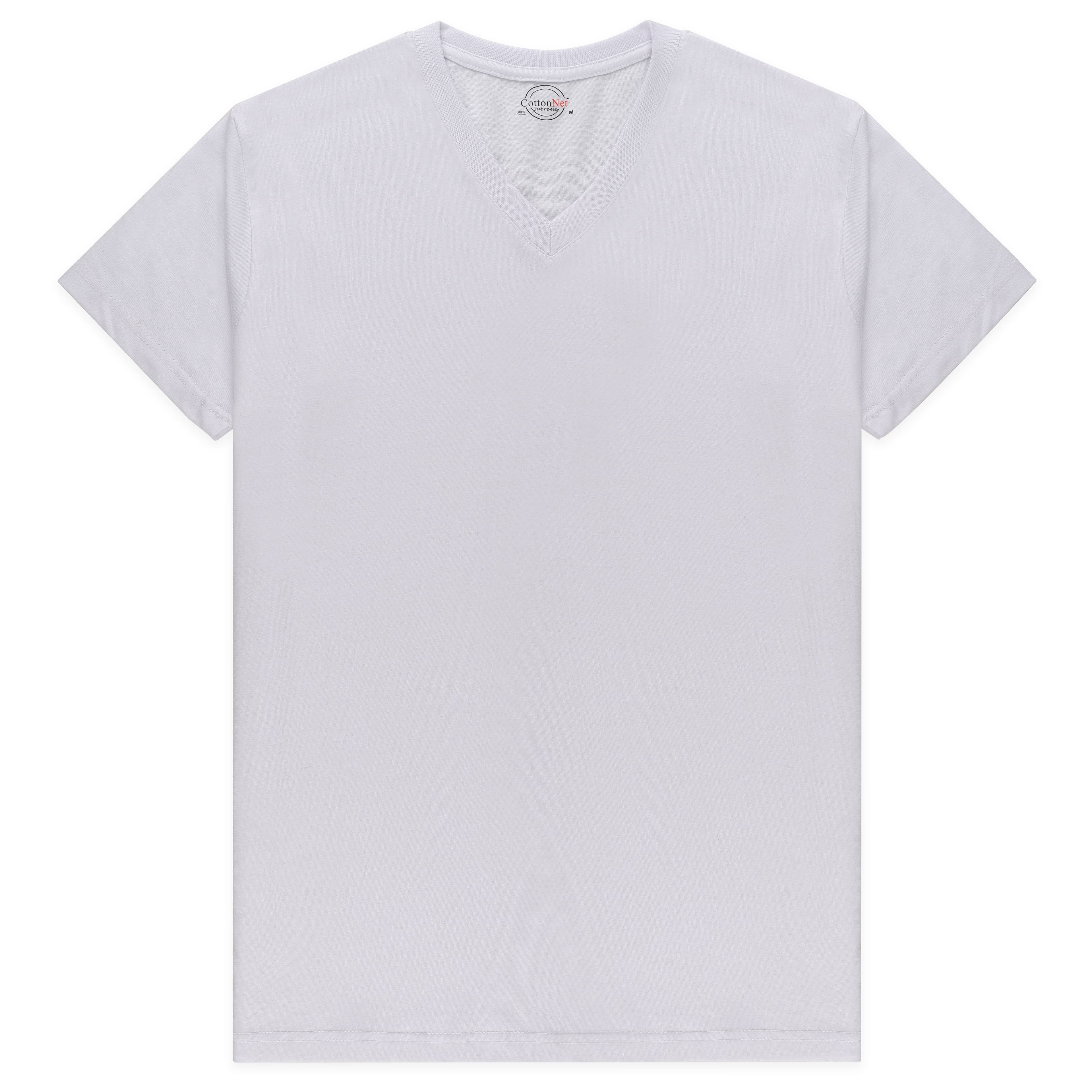 Adult Essential Short Sleeve V-Neck T-Shirt